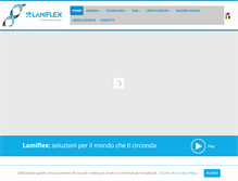 Tablet Screenshot of lamiflex.it